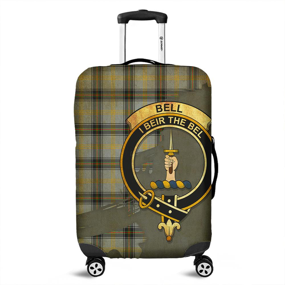 Bell of the Borders Tartan Crest Luggage Cover Oldest Style