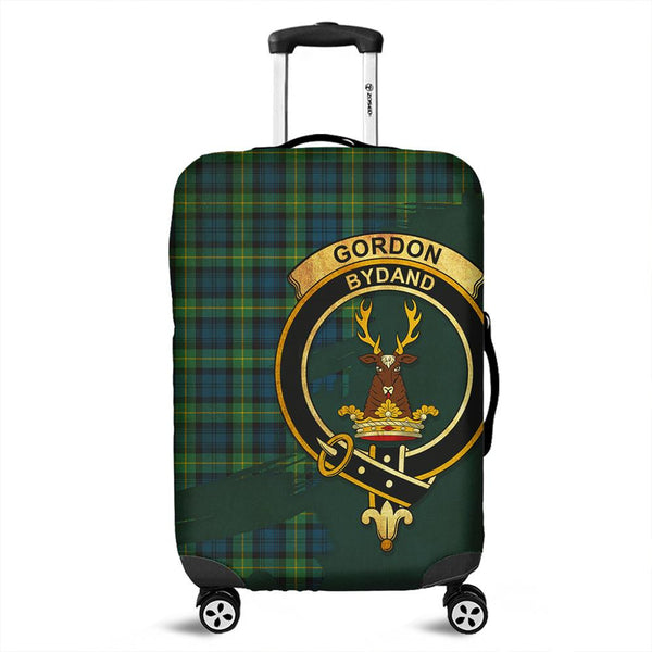 Gordon Ancient Tartan Crest Luggage Cover Oldest Style