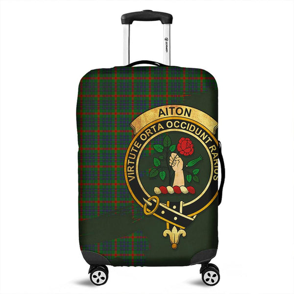 Aiton Tartan Crest Luggage Cover Oldest Style