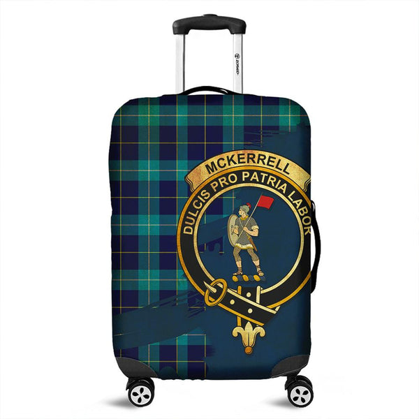 McKerrell Tartan Crest Luggage Cover Oldest Style