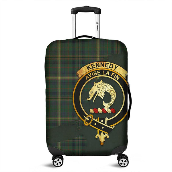 Kennedy Modern Tartan Crest Luggage Cover Oldest Style