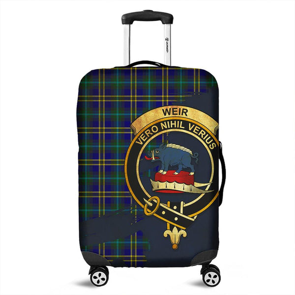 Weir Modern Tartan Crest Luggage Cover Oldest Style