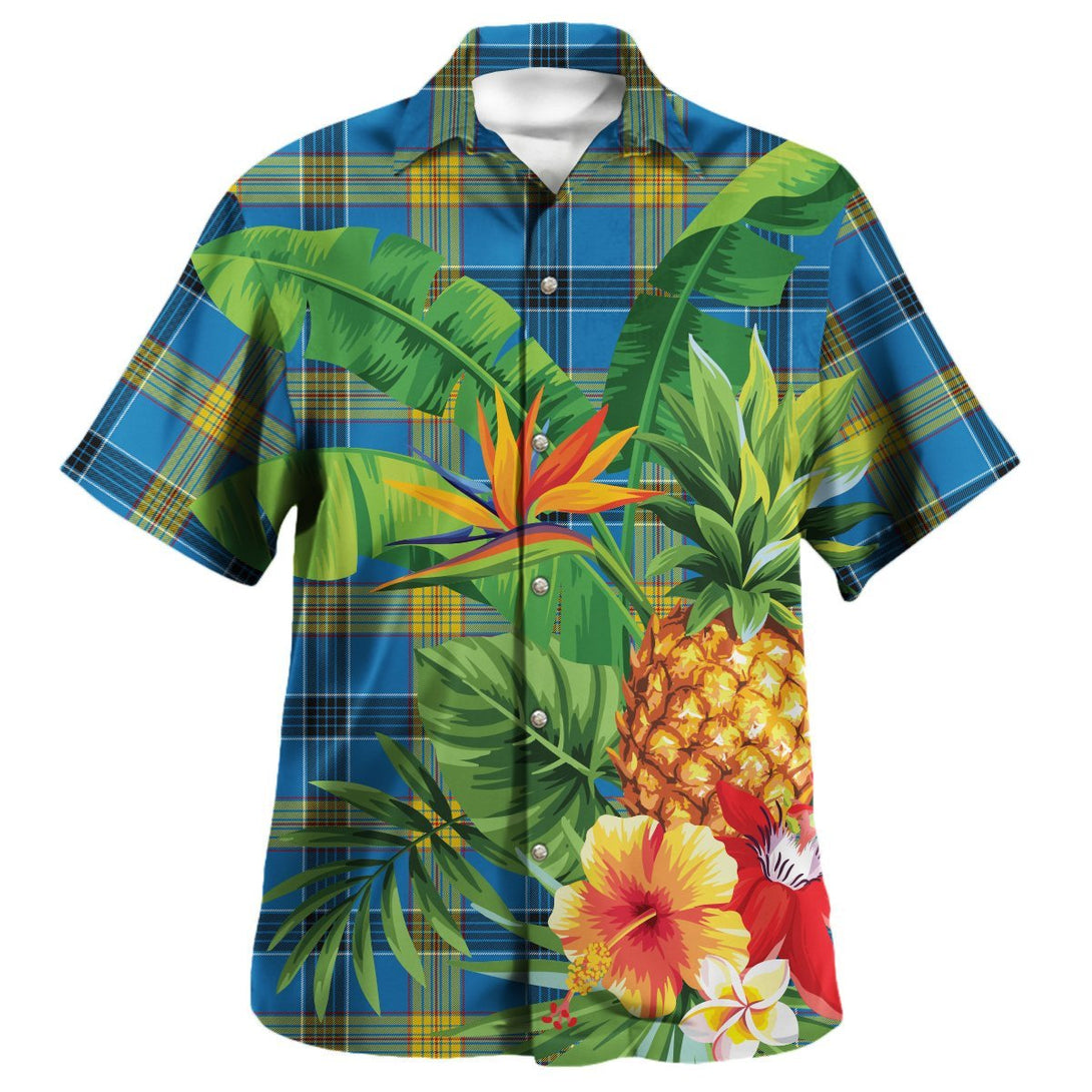 Laing Tartan Aloha Shirt New Style