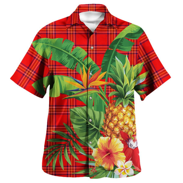 Burnett Modern Tartan Aloha Shirt New Style