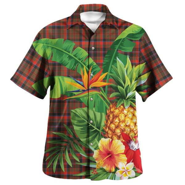 Cumming Hunting Weathered Tartan Aloha Shirt New Style