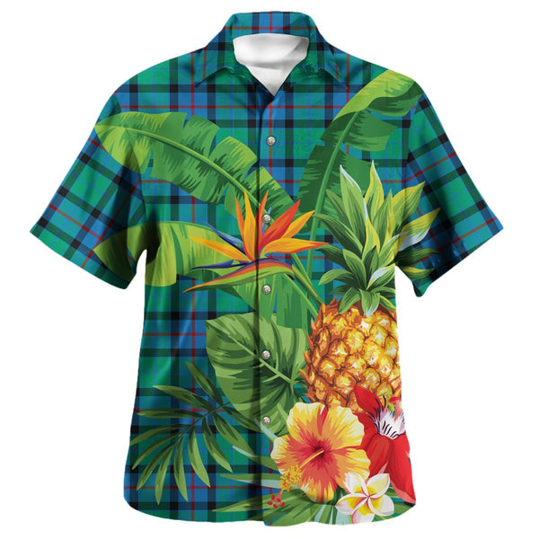 Flower Of Scotland Tartan Aloha Shirt New Style