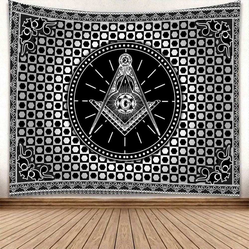 Freemason Area Rugry Crest Ver2 Tapestry