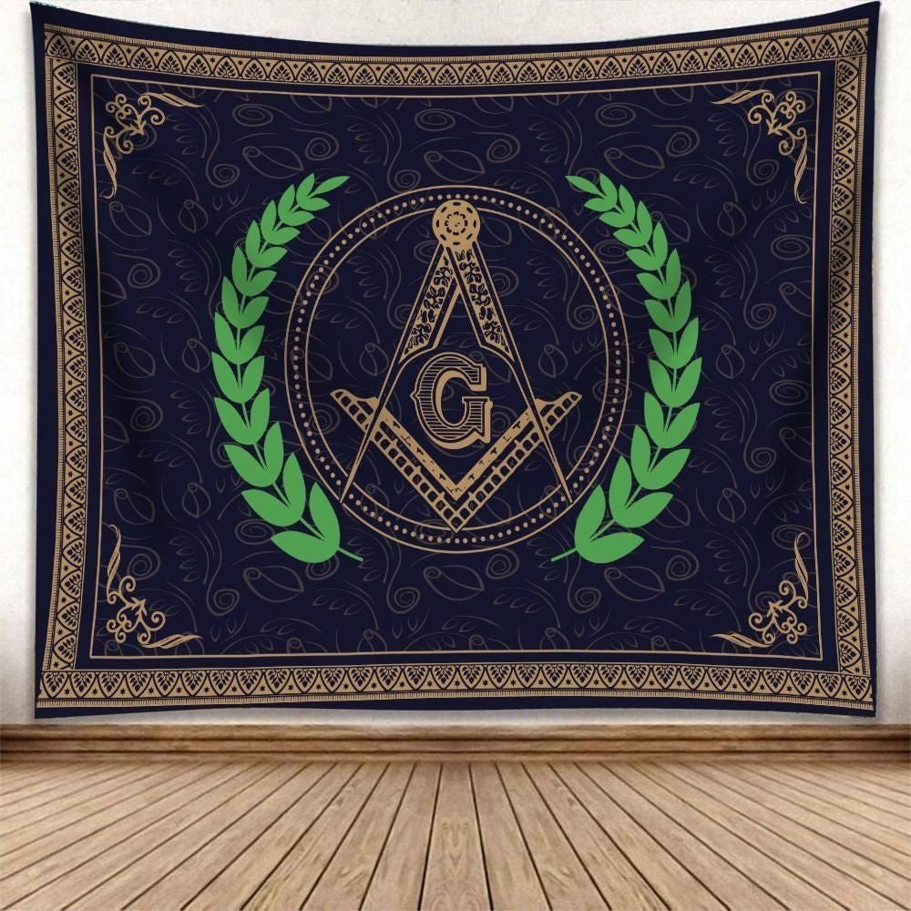 Freemason Area Rugry Crest Tapestry