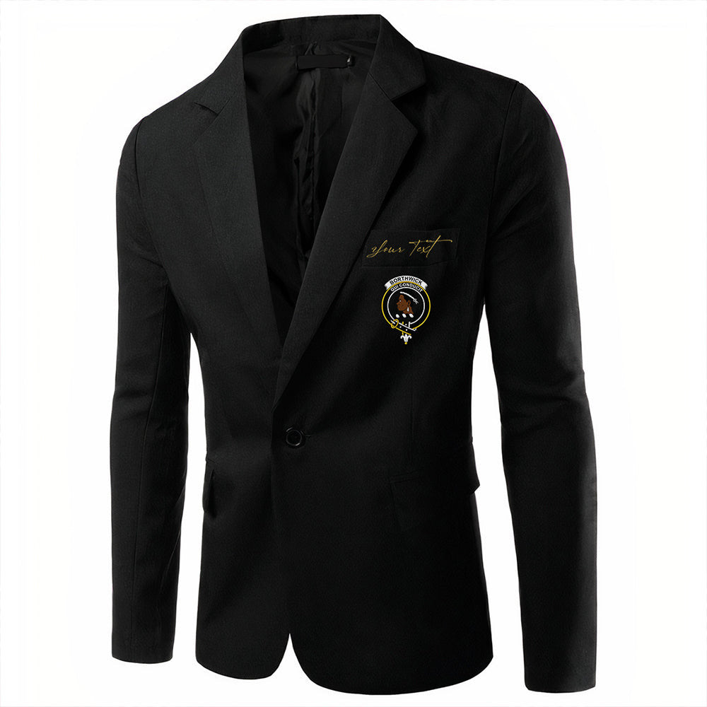 Borthwick Dress Ancient Classic Crest Blazer