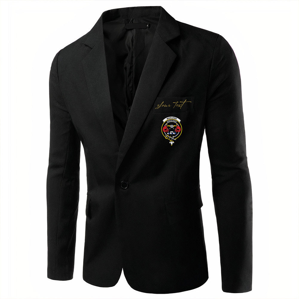 MacLeod of Lewis Modern Classic Crest Blazer