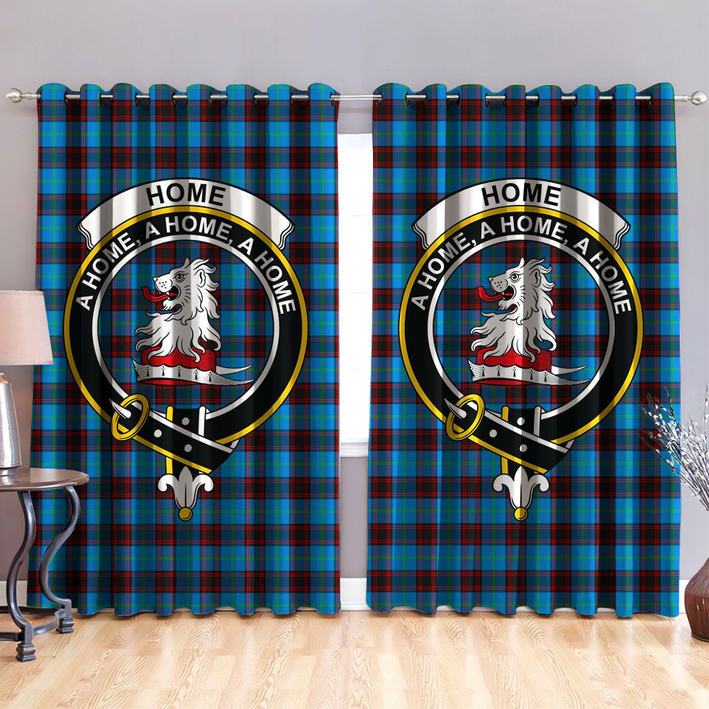 Home Ancient Clan Badge Tartan Classic Window Curtain