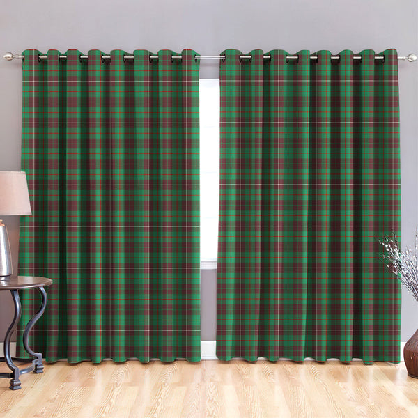 MacKinnon Hunting Ancient Tartan Classic Window Curtain