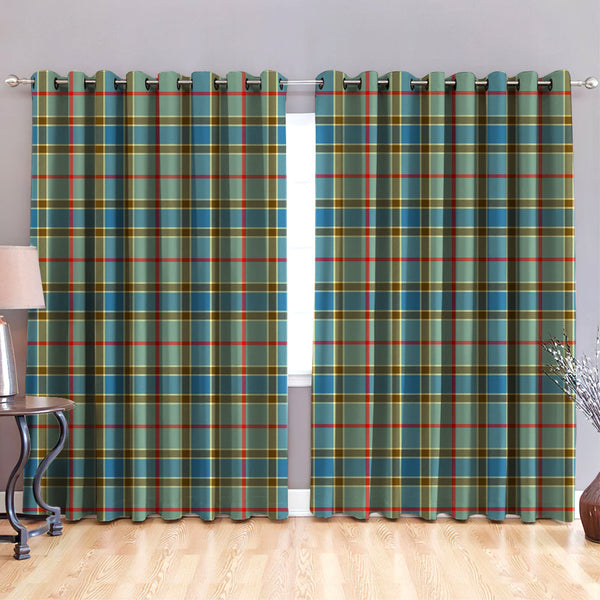 Balfour Blue Tartan Classic Window Curtain