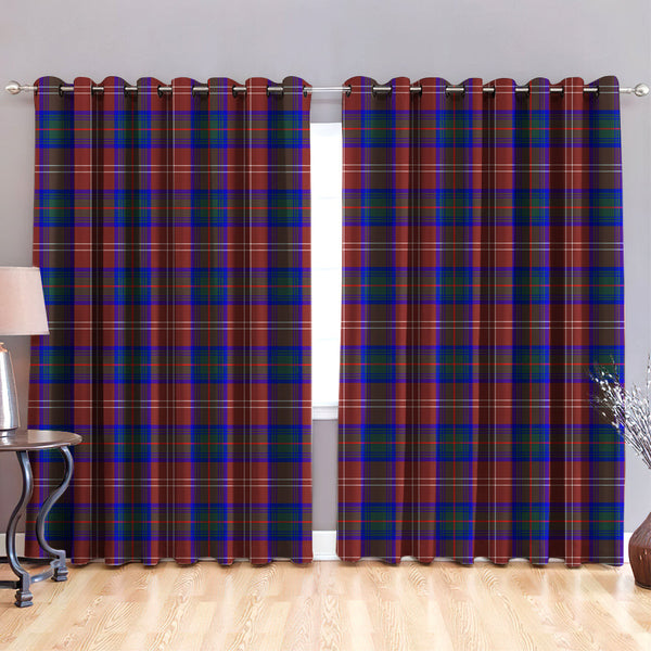 Chisholm Hunting Modern Tartan Classic Window Curtain