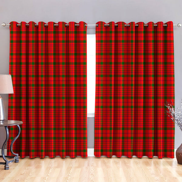 MacDonnell of Keppoch Modern Tartan Classic Window Curtain