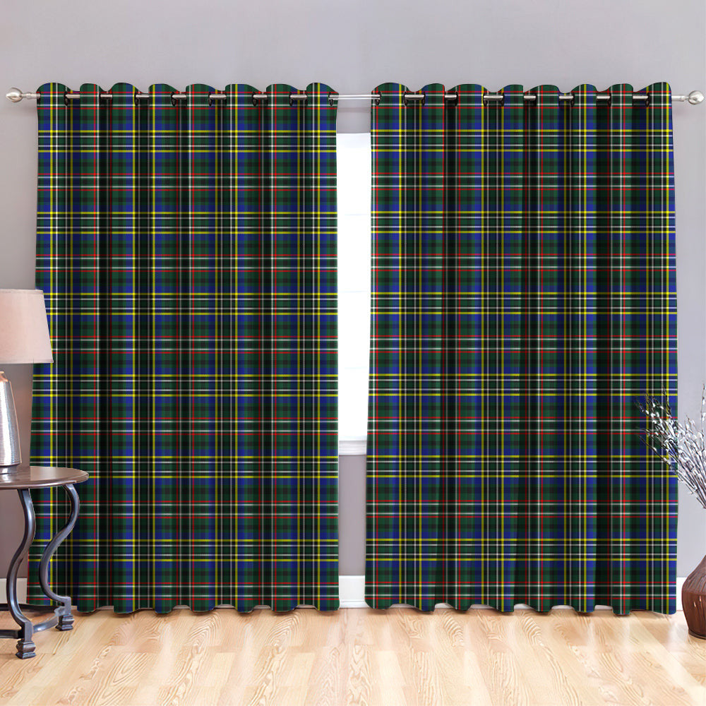 Scott Green Modern Tartan Classic Window Curtain