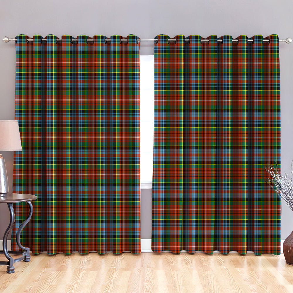 Caledonia Ancient Tartan Classic Window Curtain