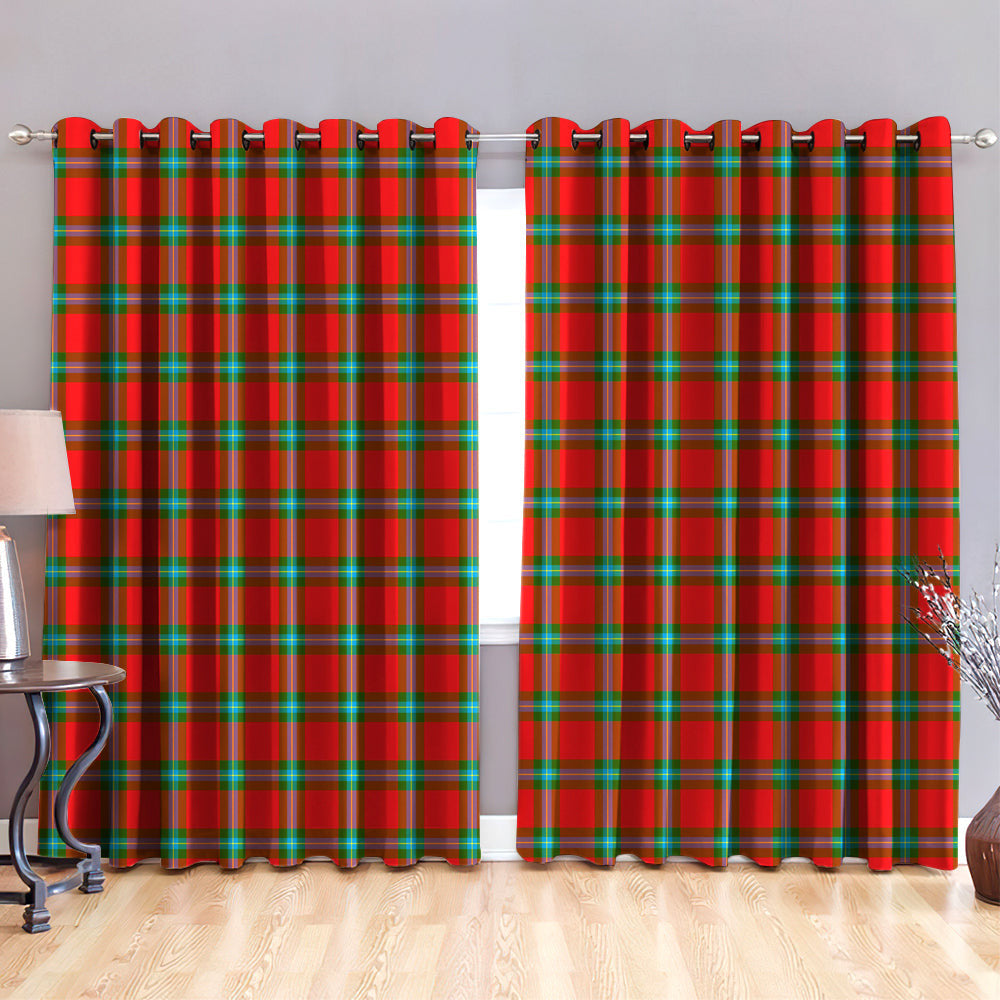 MacLaine of Loch Buie Hunting Ancient Tartan Classic Window Curtain