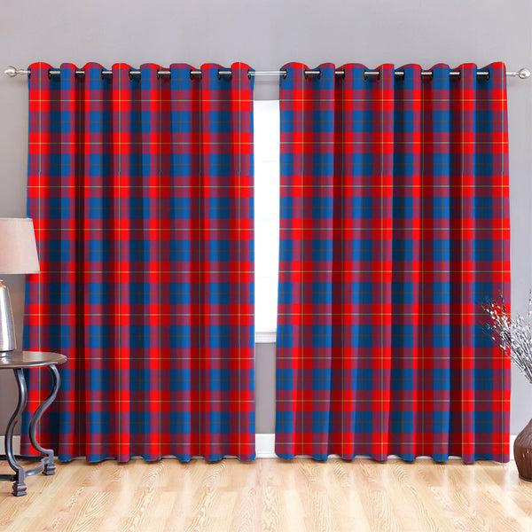 Galloway Red Tartan Classic Window Curtain