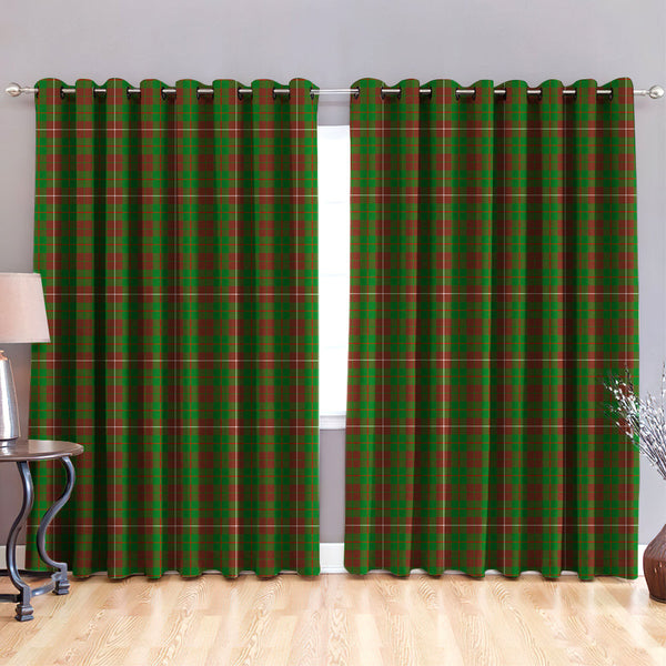 MacKinnon Hunting Modern Tartan Classic Window Curtain