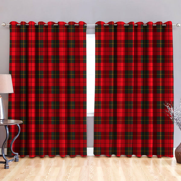 Wallace Weathered Tartan Classic Window Curtain