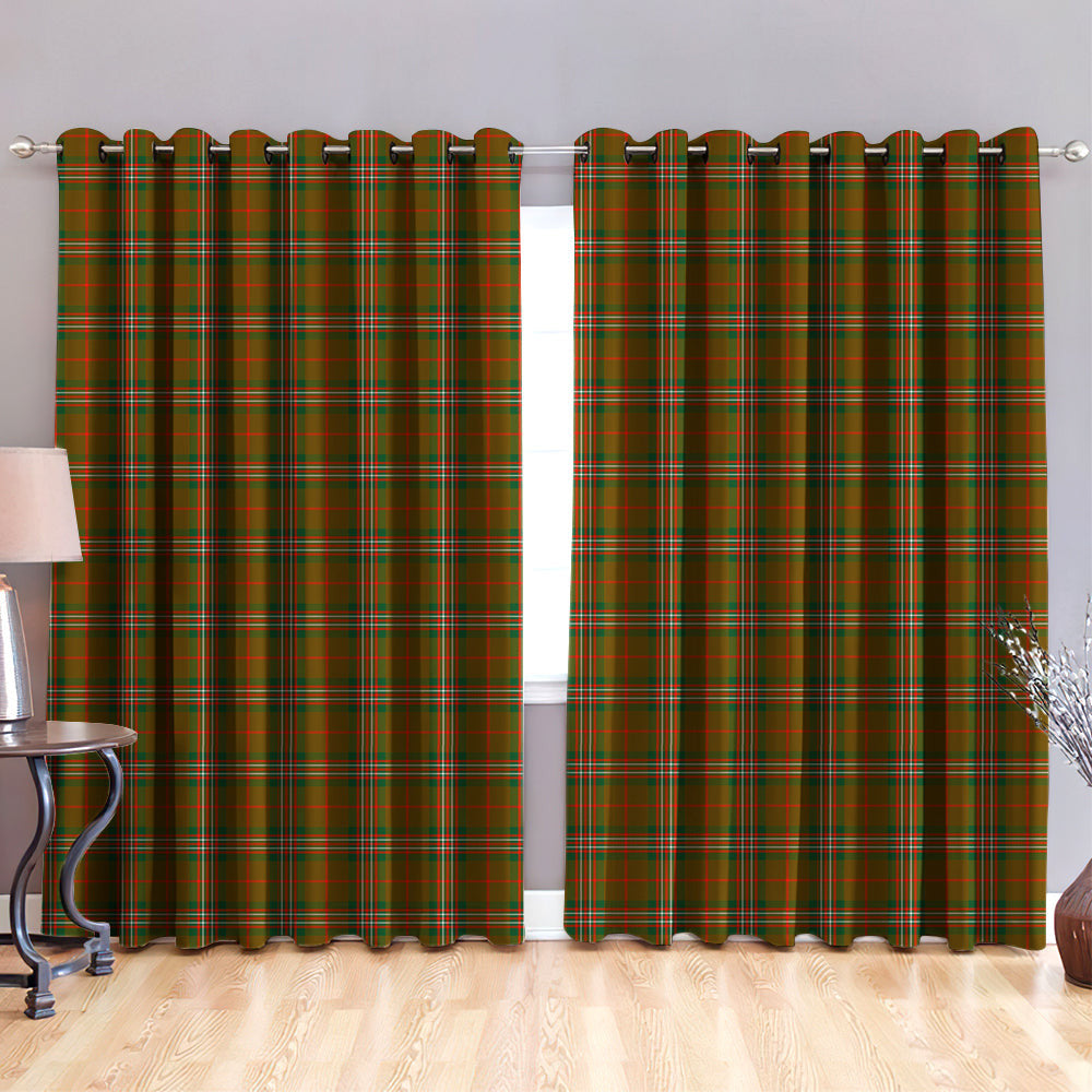 Scott Brown Modern Tartan Classic Window Curtain