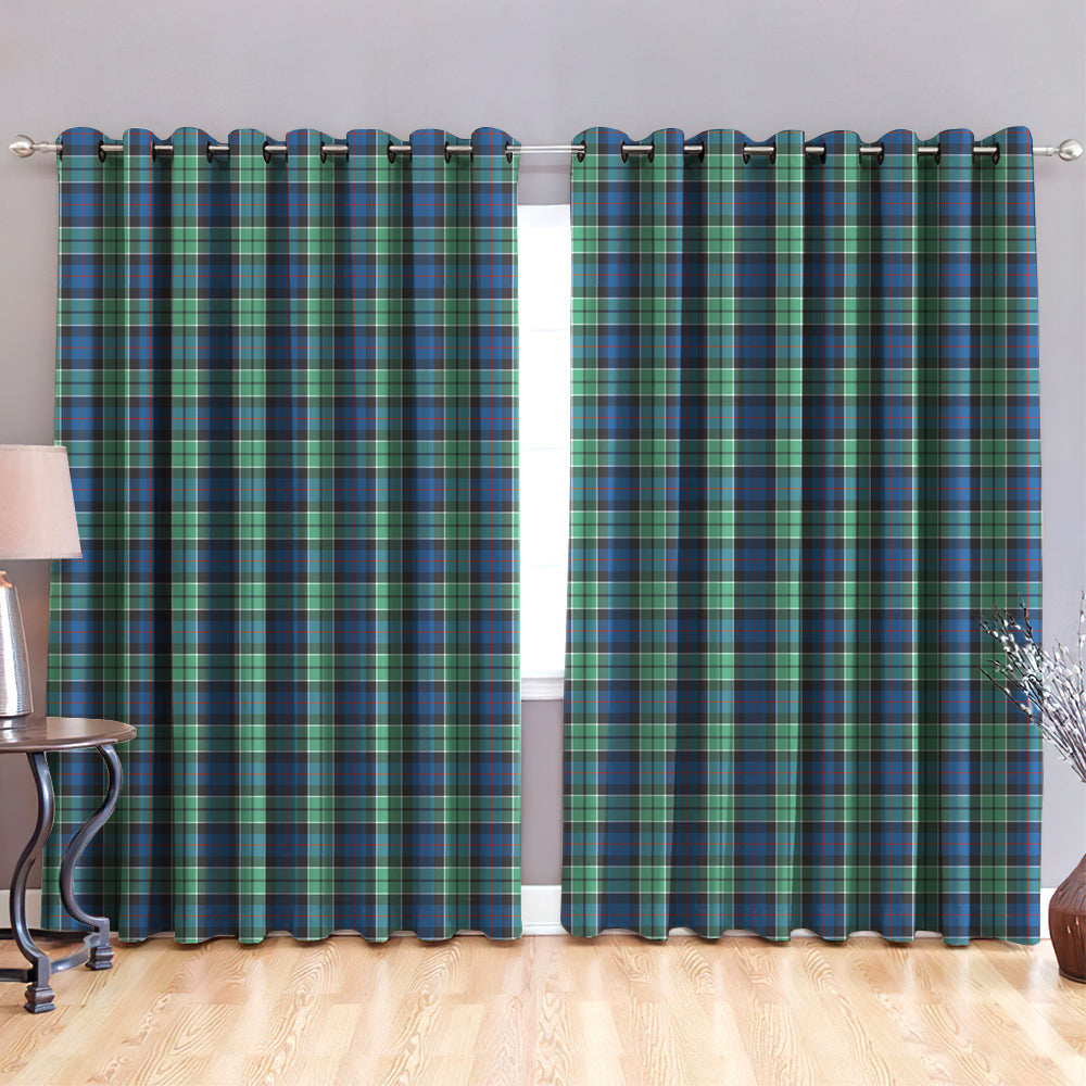 Leslie Hunting Ancient Tartan Classic Window Curtain