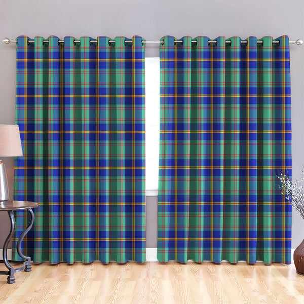 US Marine Tartan Classic Window Curtain