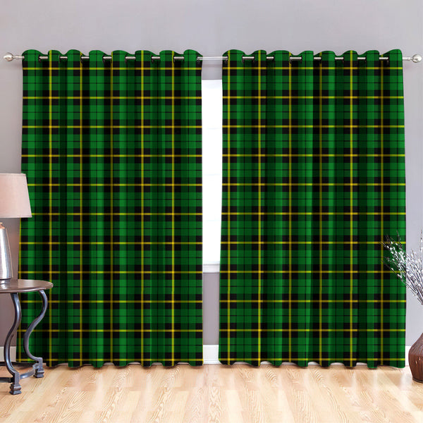 Wallace Hunting Green Tartan Classic Window Curtain