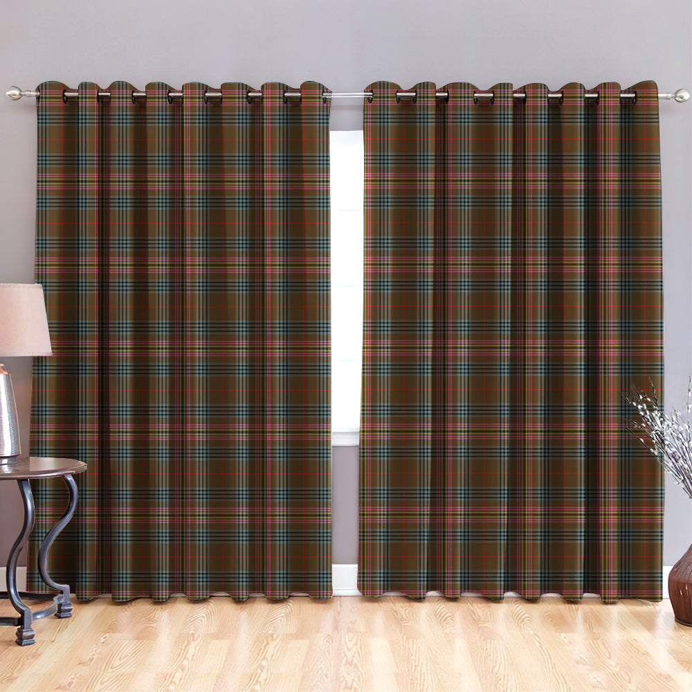 Kennedy Weathered Tartan Classic Window Curtain