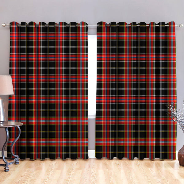 Norwegian Night Tartan Classic Window Curtain