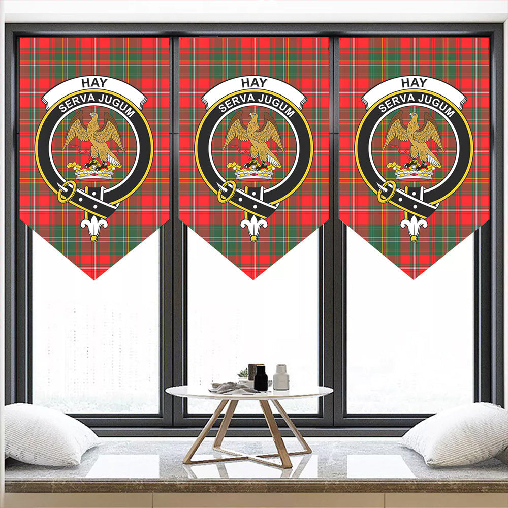 Hay Modern Tartan Classic Crest Pennant