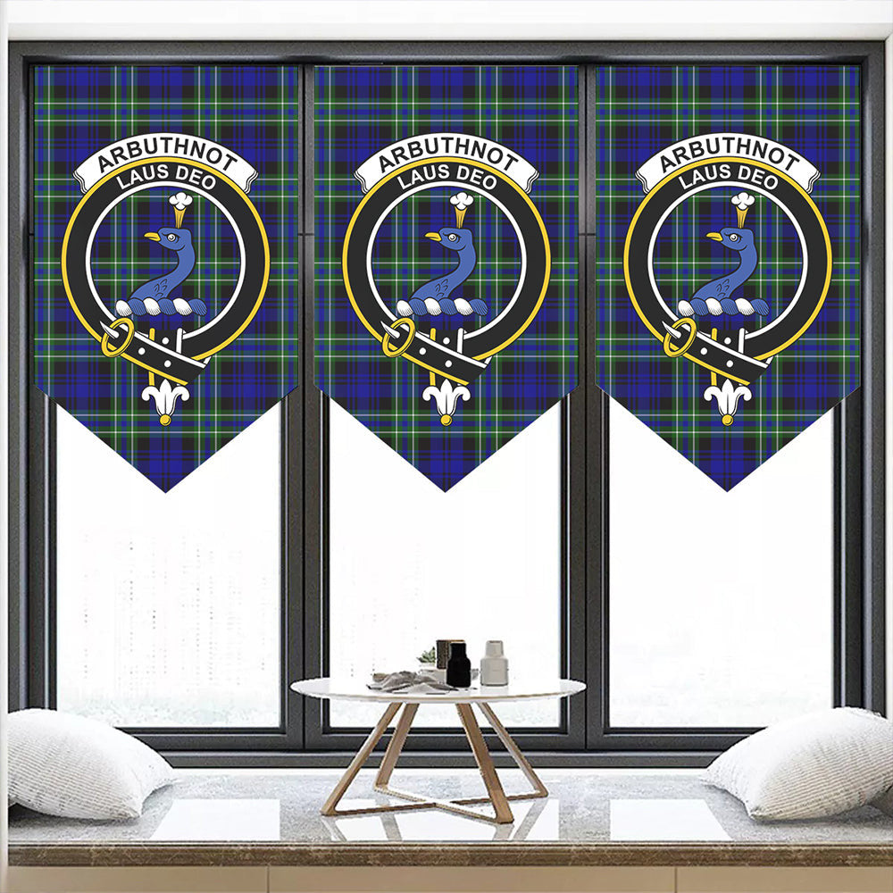 Arbuthnot Modern Tartan Classic Crest Pennant