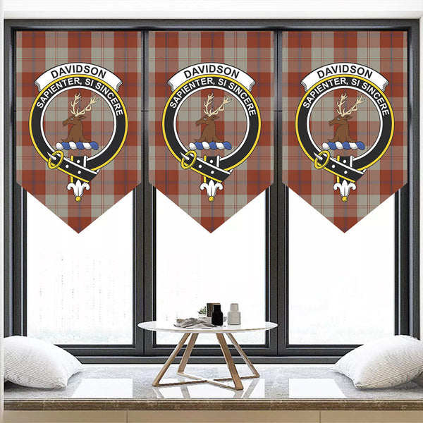 Davidson Dress Dancers Tartan Classic Crest Pennant