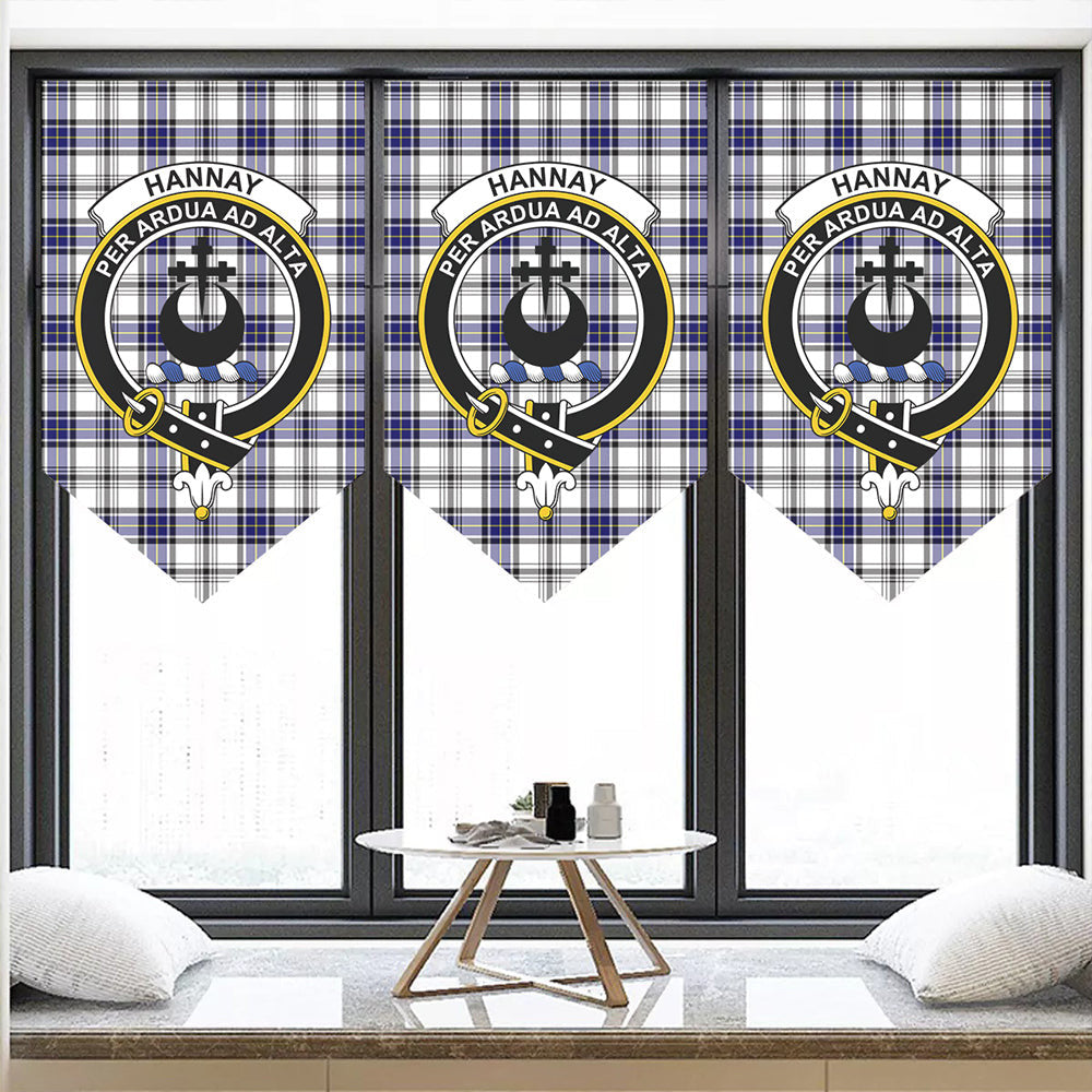 Hannay Modern Tartan Classic Crest Pennant