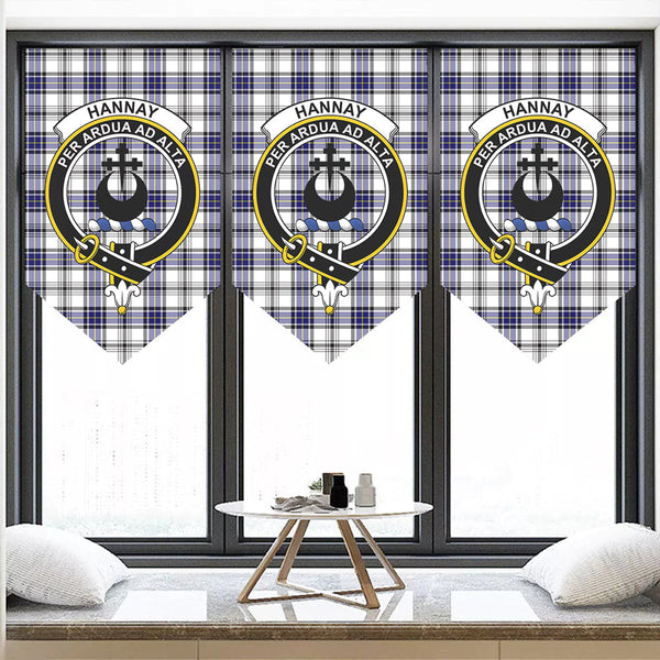 Hannay Modern Tartan Classic Crest Pennant