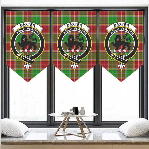 Baxter Modern Tartan Classic Crest Pennant