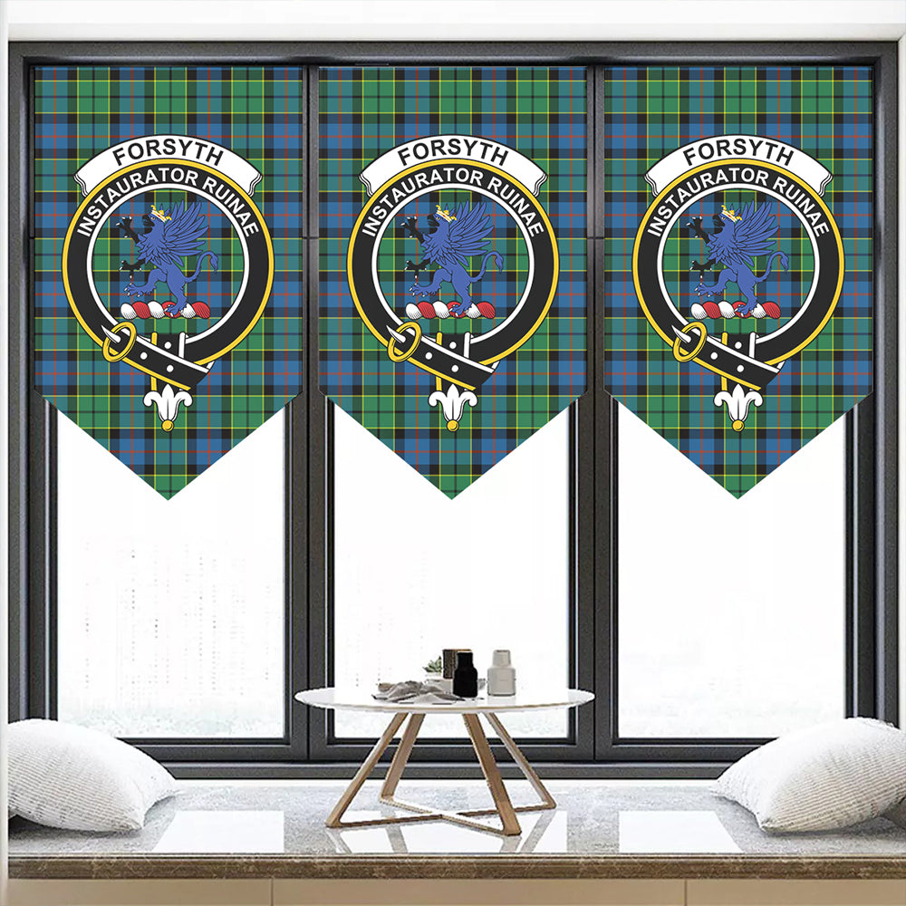 Forsyth Ancient Tartan Classic Crest Pennant