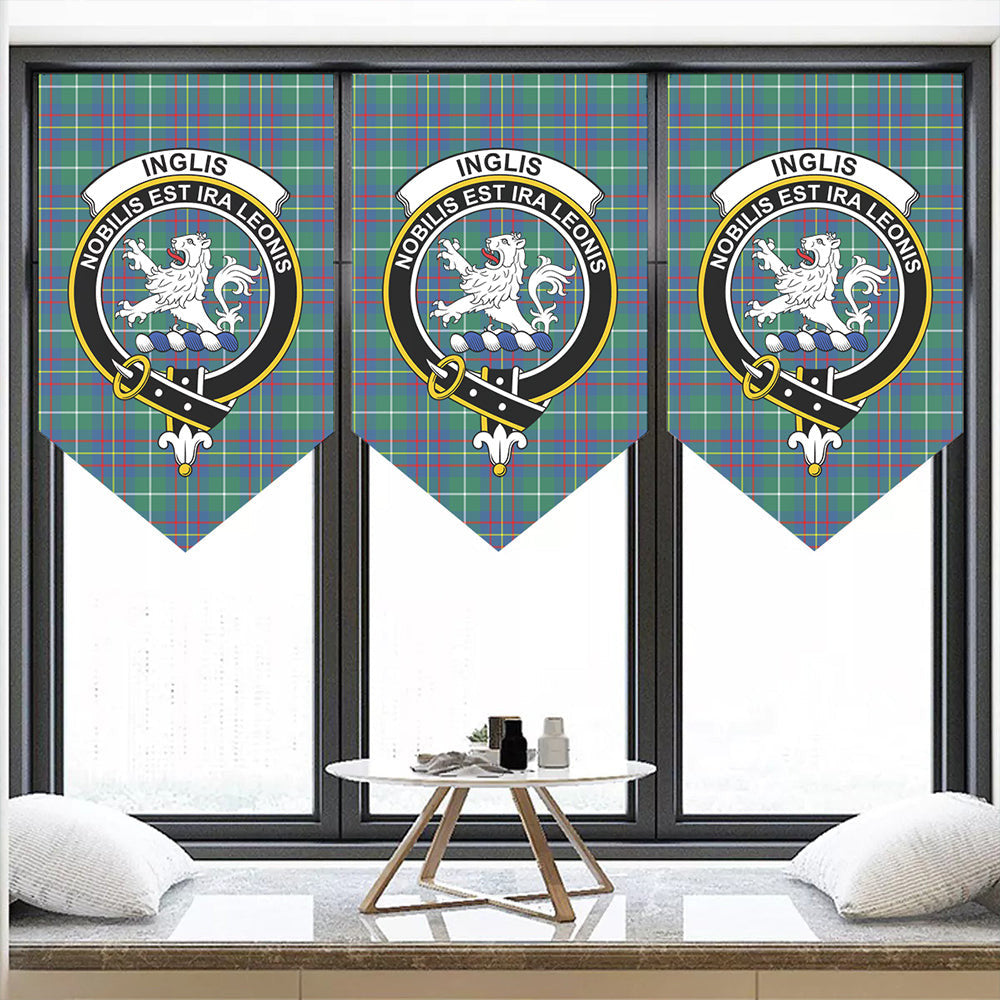 Inglis Ancient Tartan Classic Crest Pennant