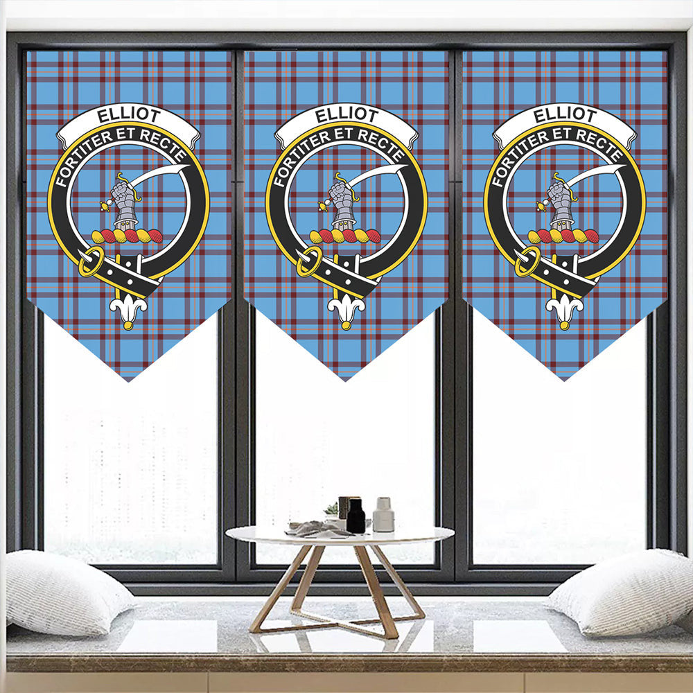 Elliot Ancient Tartan Classic Crest Pennant