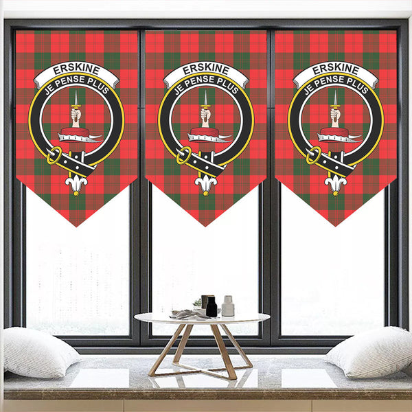 Erskine Modern Tartan Classic Crest Pennant