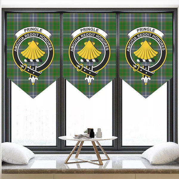 Pringle Tartan Classic Crest Pennant