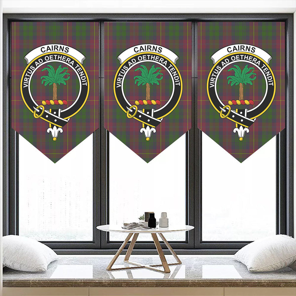 Cairns Tartan Classic Crest Pennant