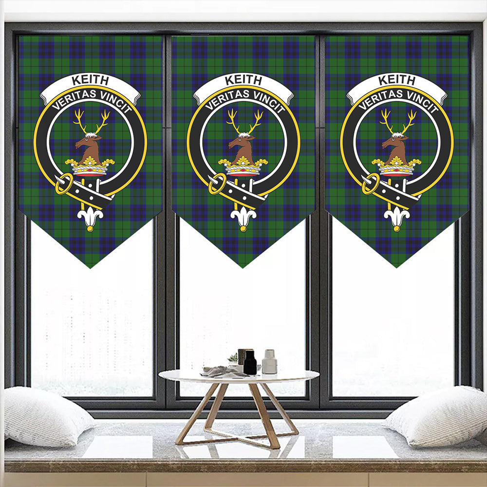 Keith Modern Tartan Classic Crest Pennant