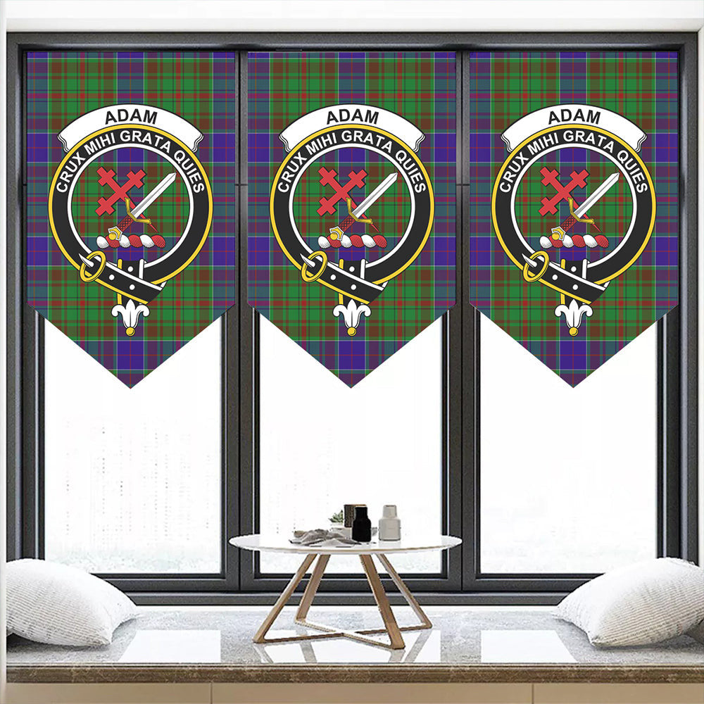 Adam Tartan Classic Crest Pennant