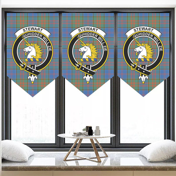 Stewart of Appin Hunting Ancient Tartan Classic Crest Pennant