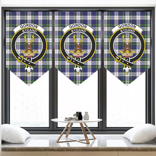 Gordon Dress Modern Tartan Classic Crest Pennant