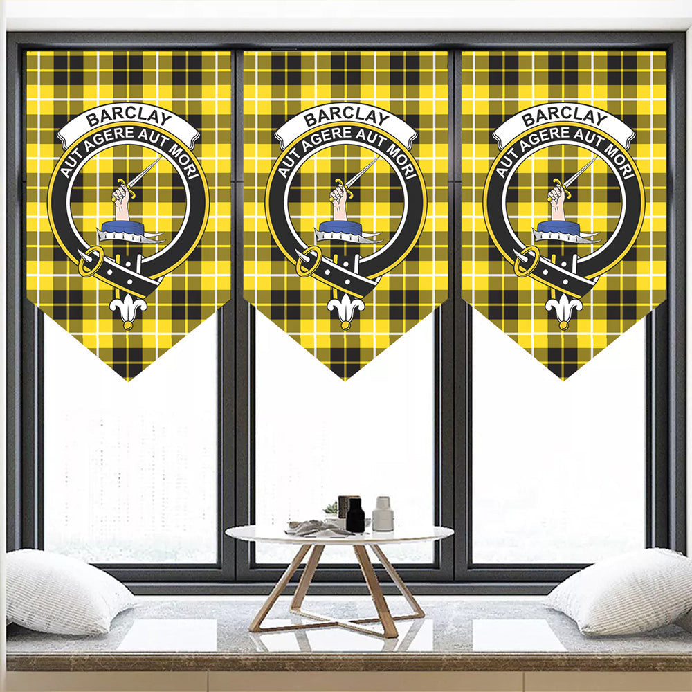 Barclay Dress Modern Tartan Classic Crest Pennant