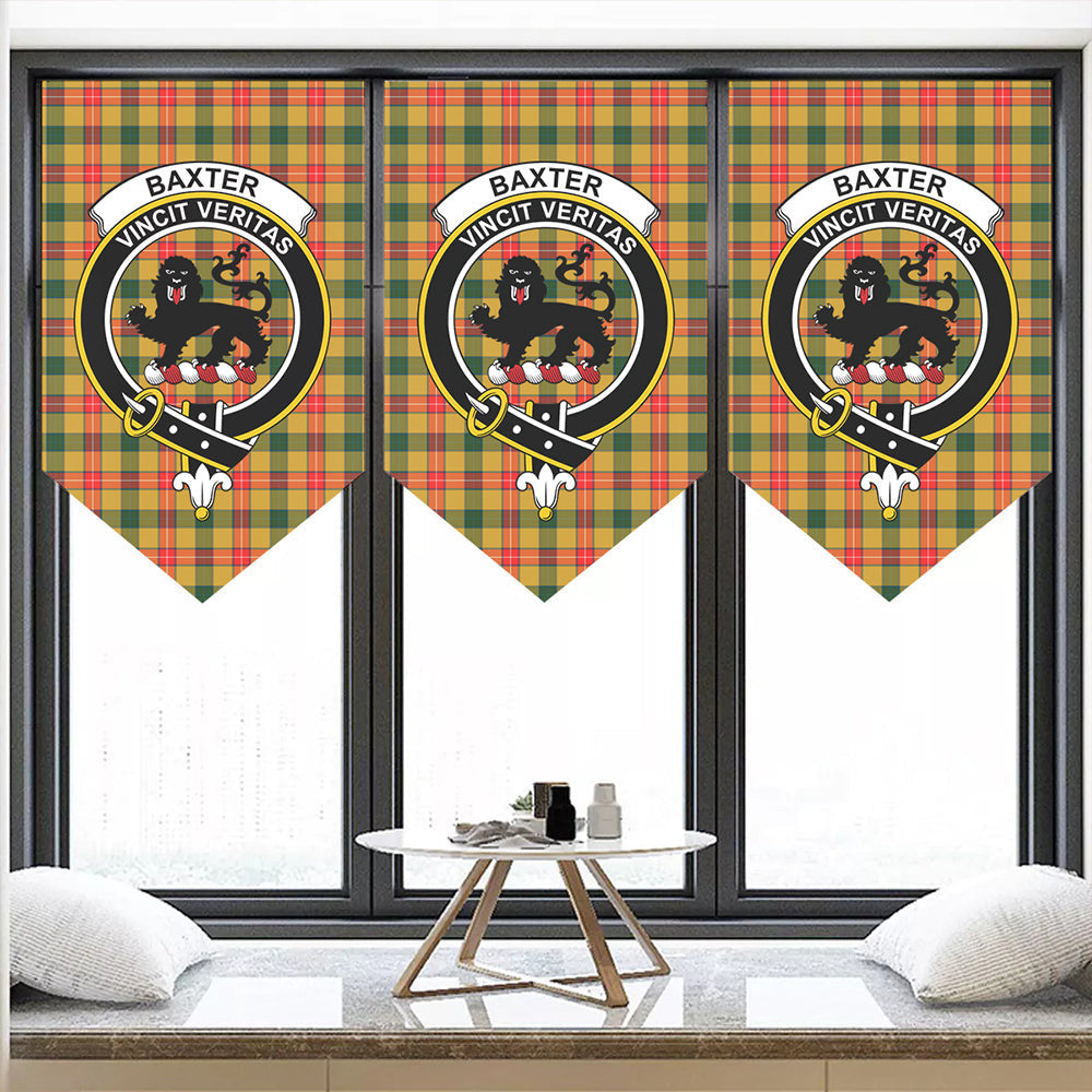 Baxter Tartan Classic Crest Pennant