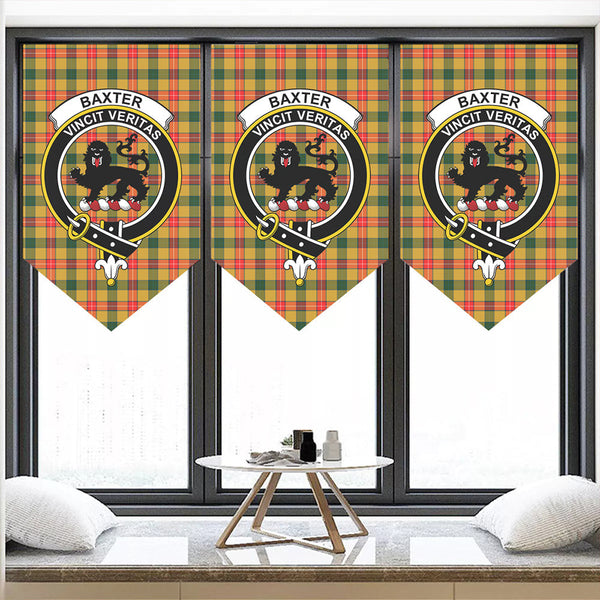 Baxter Tartan Classic Crest Pennant